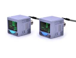 DPH Series Analog Digital Display Pressure Sensor | 3D Model